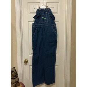 Key Imperial Work Farm Ranch Trucker Bib Overalls Mens 40x29 New With Tag
